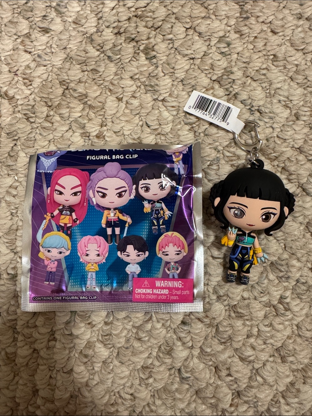 K-pop Demon Hunters Bag Clip (Zoey)
